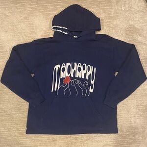 Madhappy Dark Blue Touch Of Love Hoodie